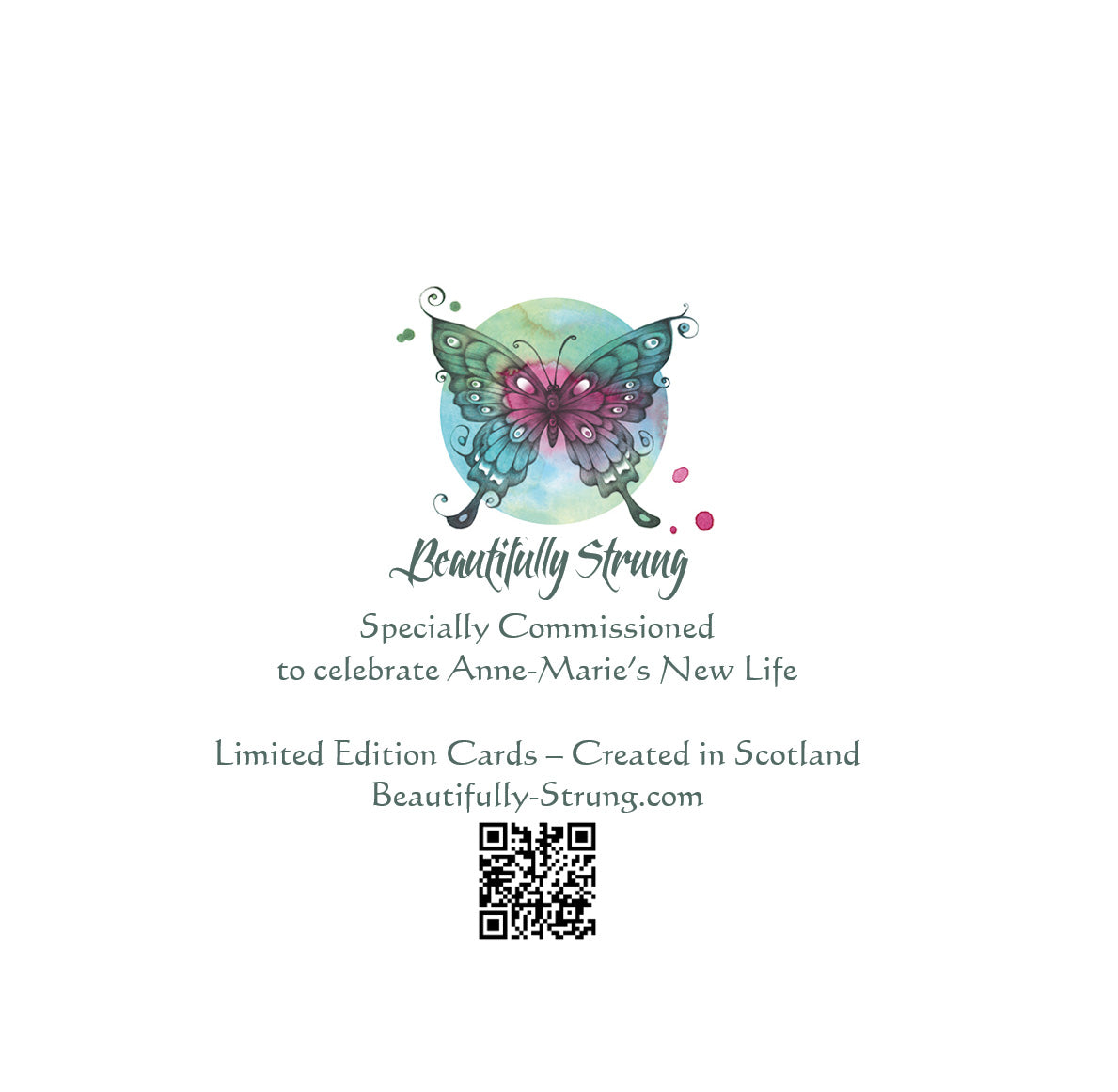 Happy New Life Beach Hut - Personalised