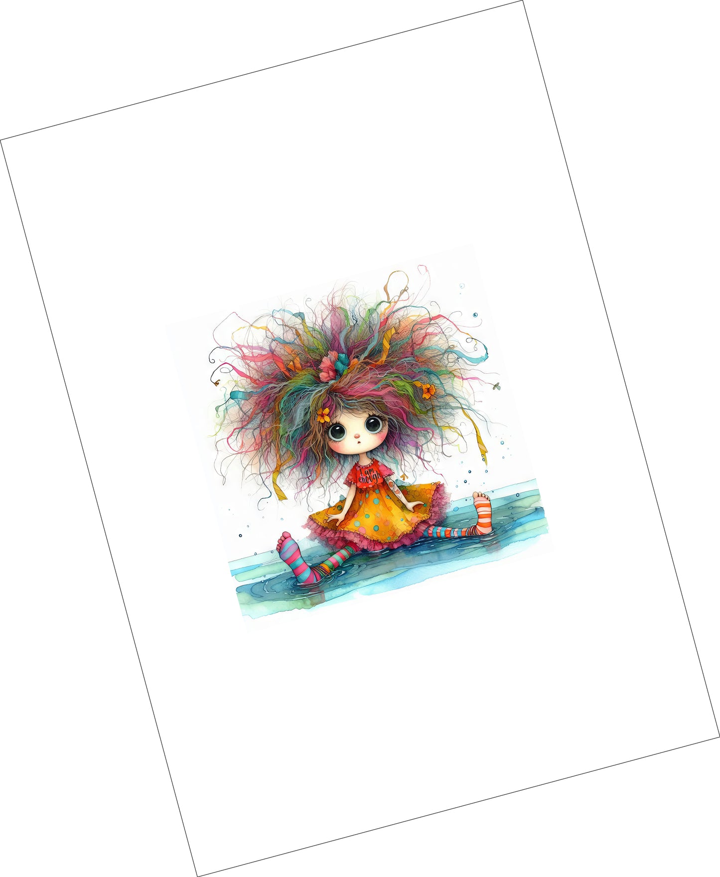 Limited Edition Print - I am enough...