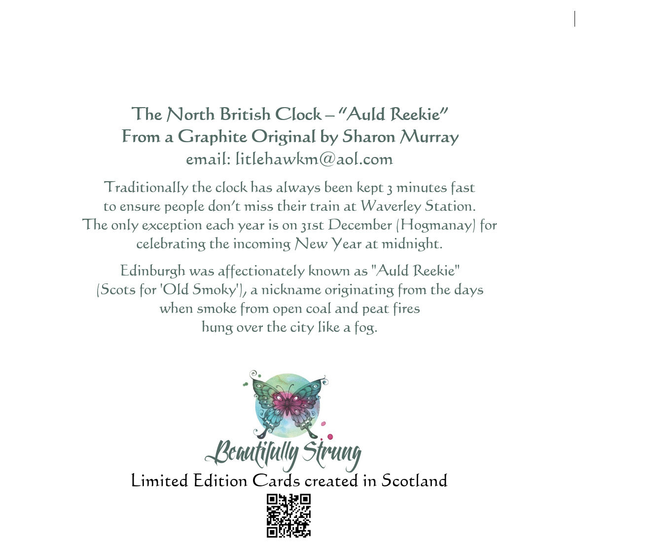 Edinburgh Art Collection - North British Clock