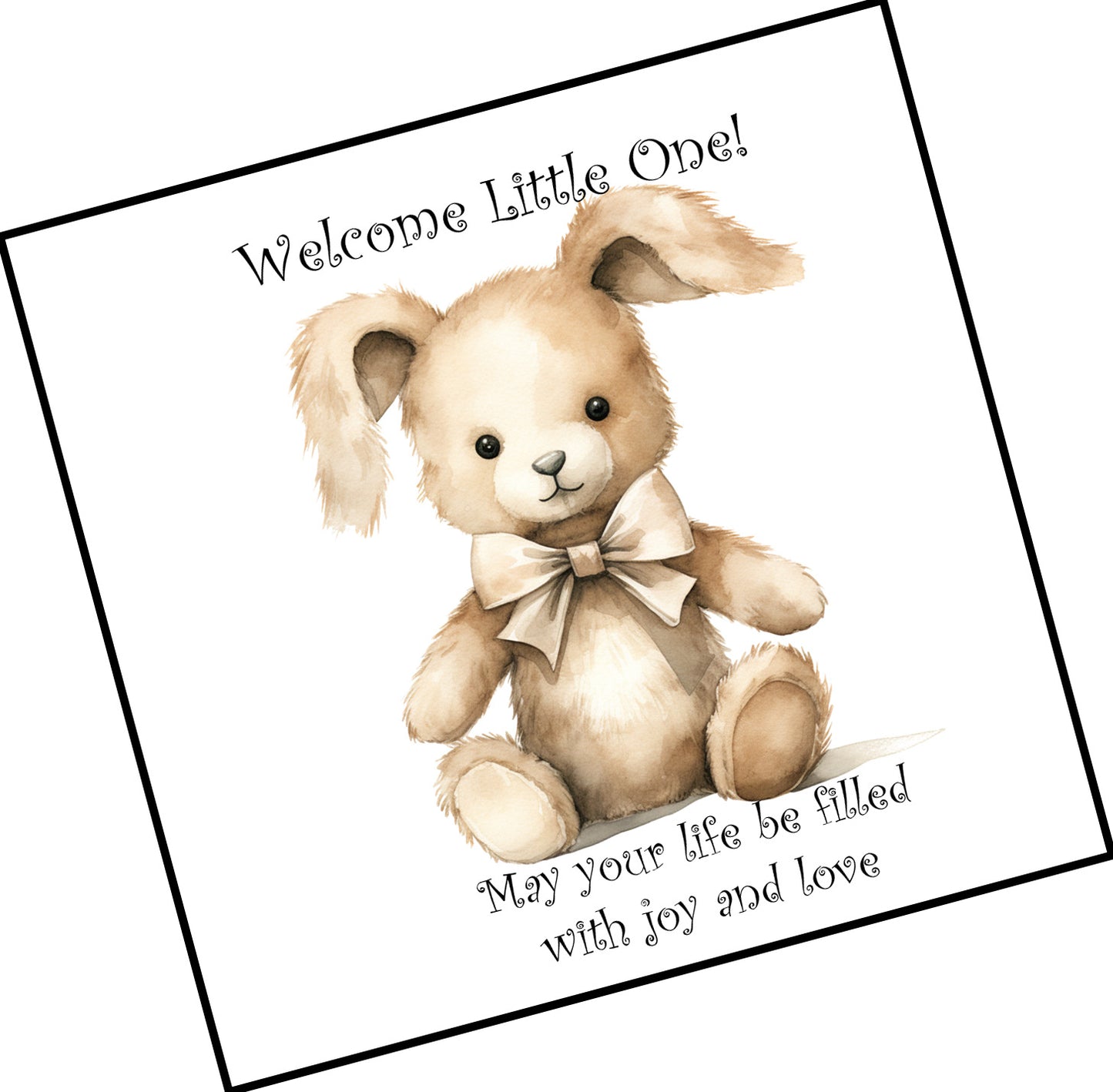 Welcome Little One Bunny