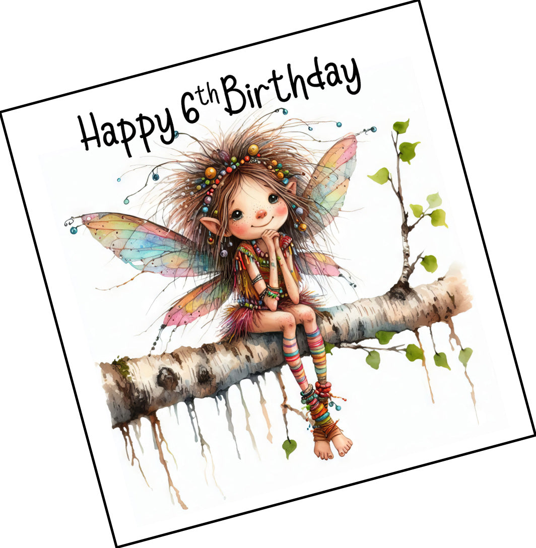 Bohemian Birthday Fairy