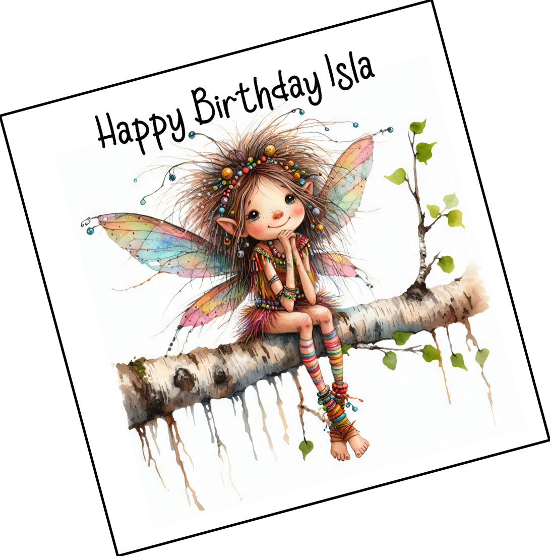 Bohemian Birthday Fairy