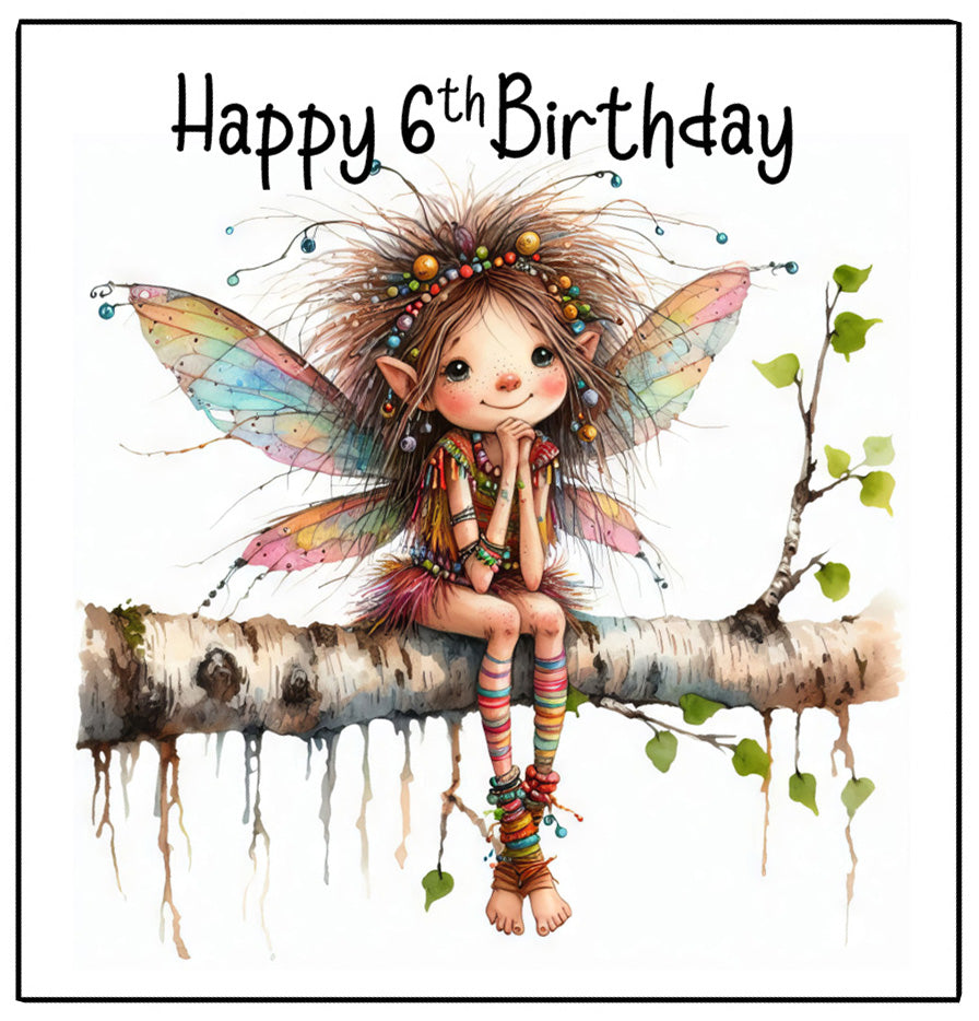 Bohemian Birthday Fairy