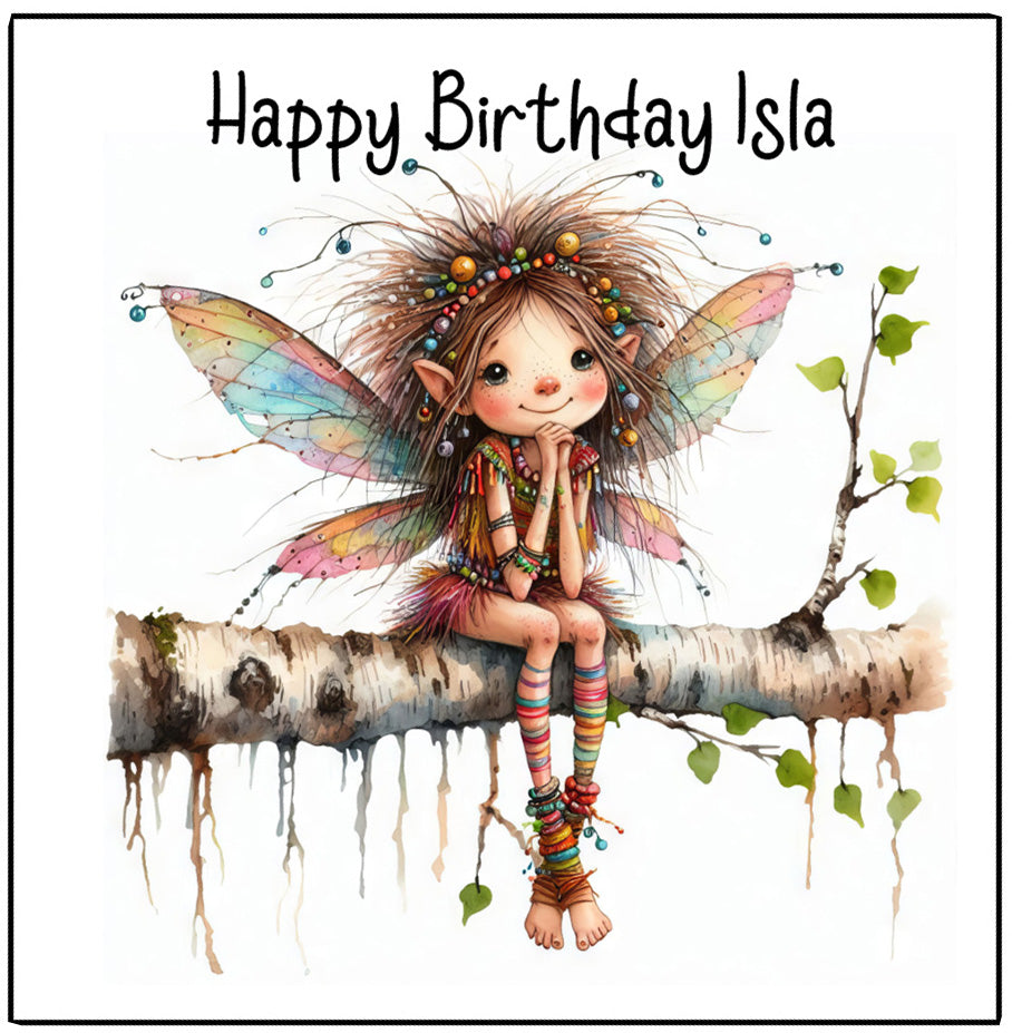 Bohemian Birthday Fairy