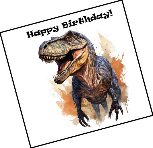 Dinosaur Birthday Stance 1st