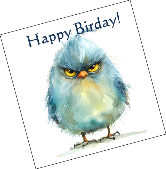 Happy Birday! Grumpy Bird