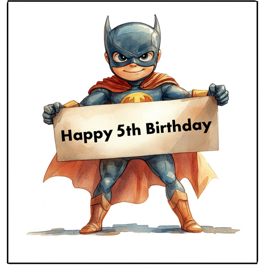 Happy Birthday Superhero