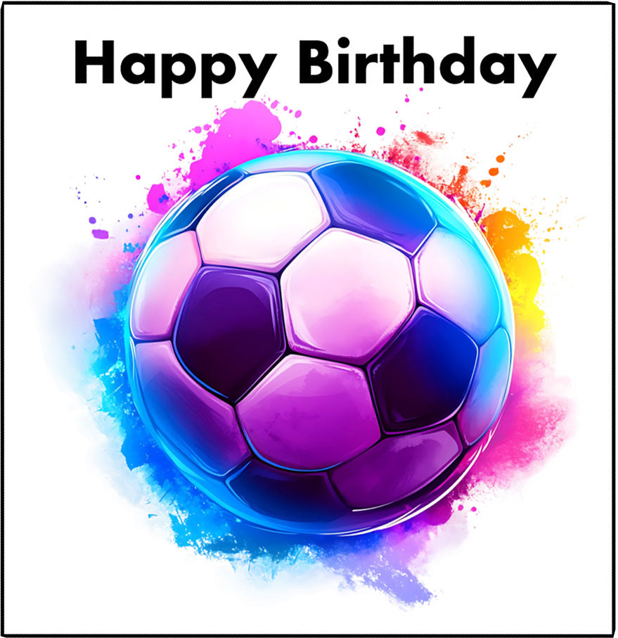 Happy Birthday Football