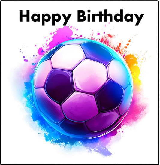 Happy Birthday Football