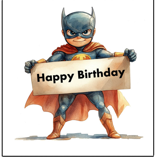 Happy Birthday Superhero