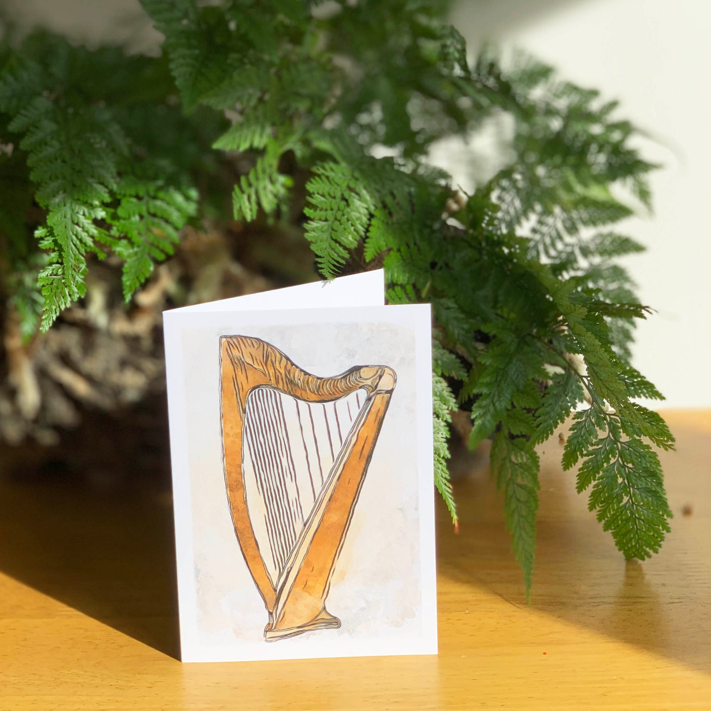 Harp Watercolour