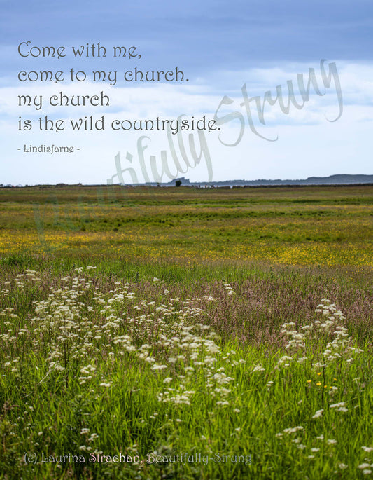 Lindisfarne - My church is the wild countryside - DSD1238