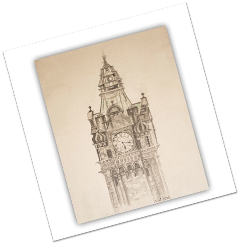 Edinburgh Art Collection -  North British Clock