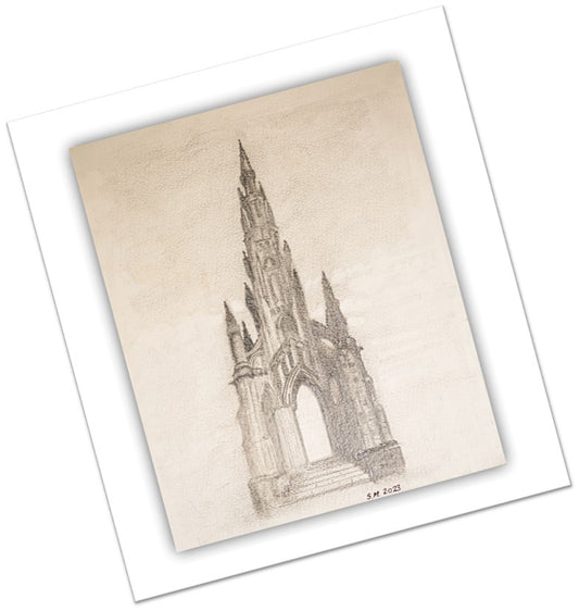 Edinburgh Art Collection -  Scott Monument